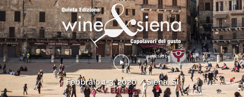 AURELIO VISCONTI A WINE&SIENA 1, 2 E 3 FEBBRAIO 2020